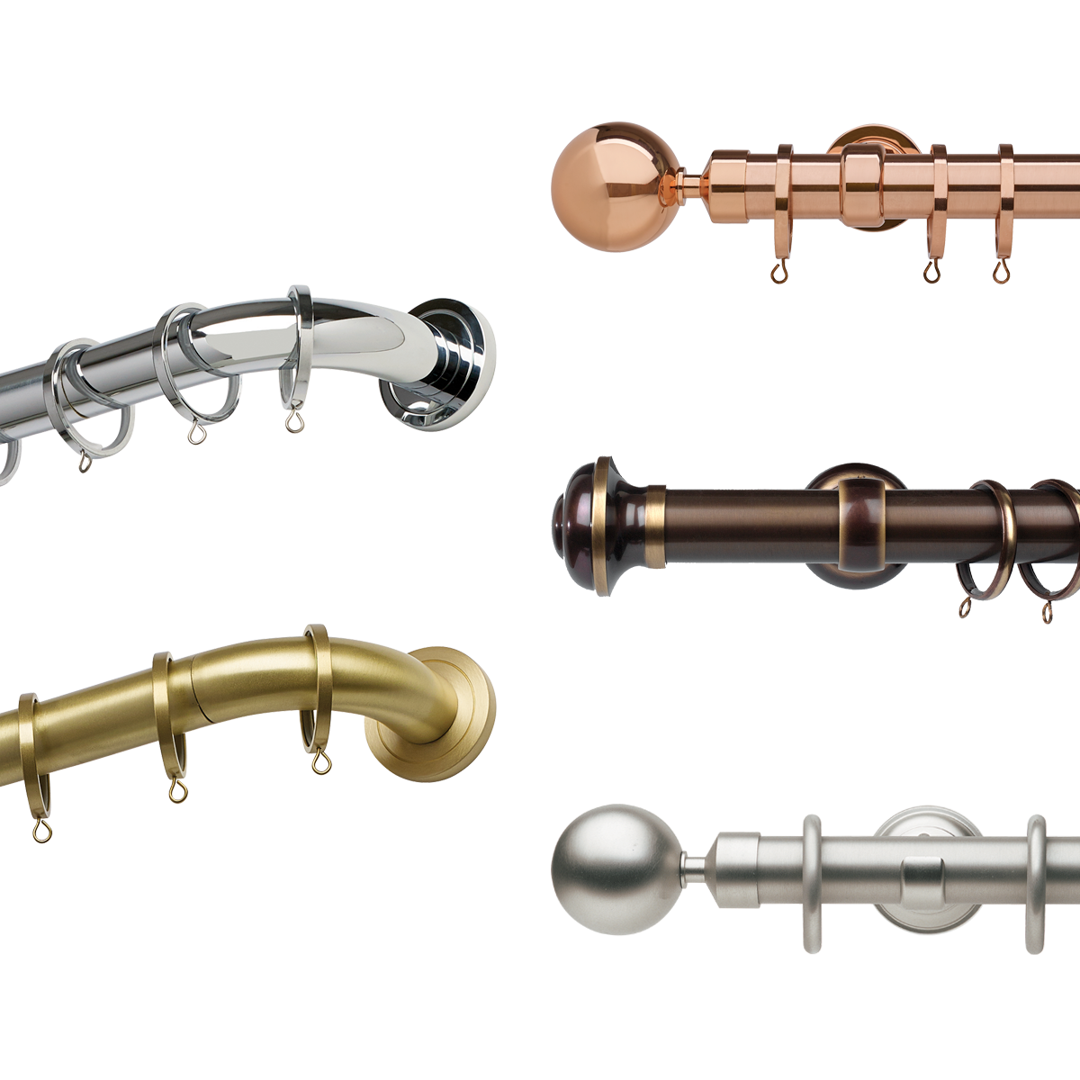 Forest Drapery Hardware