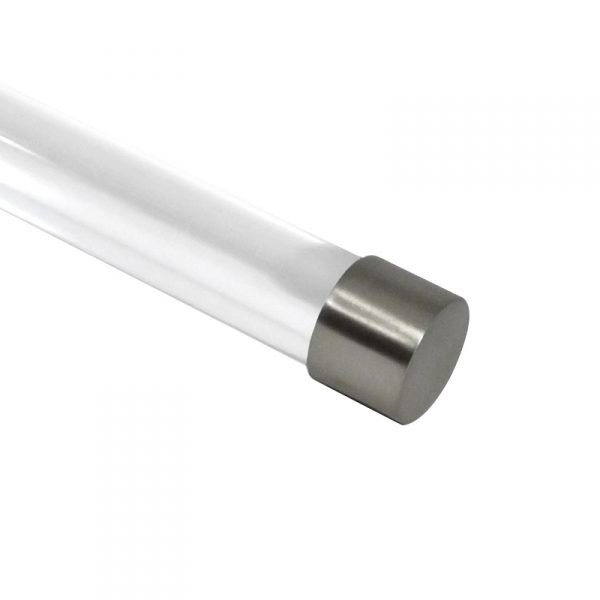 Steel Curtain Rod End Cap For 1 1 8 Quot Drapery Rods Each