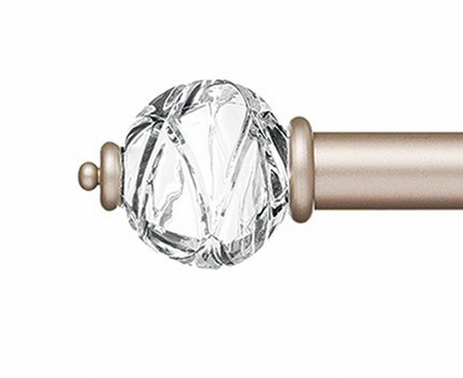 Demetrius Curtain Rod Finials For 1 Metal Dry Rods Pair Featured Brands Aria Dry Hardware