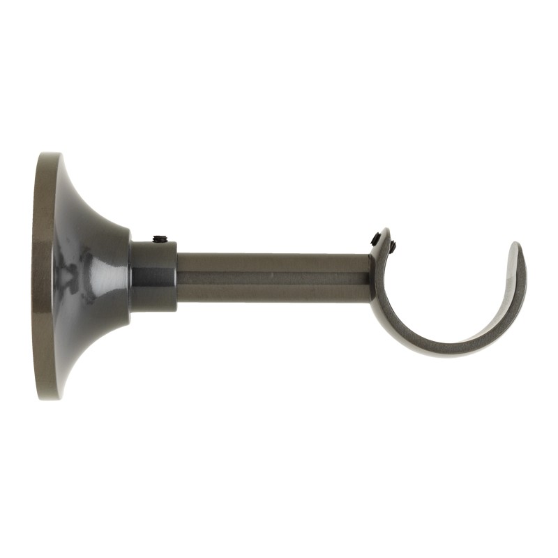 Standard Polished Nickel Curtain Rod Bracket For 3 4
