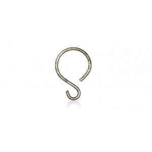 Small S-Shaped Hook for use with Size #1 Grommet or Larger~Each