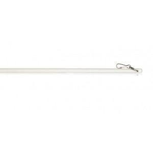 White Fiberglass Wand with Clip~36", 48", 60" and 72" Length