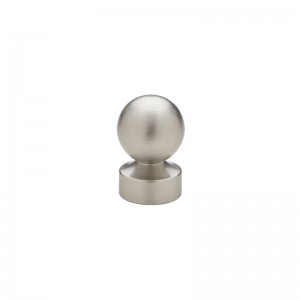 Ball Finial for 1/2" Drapery Curtain Rod~Each