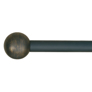 Cannonball Finial for 1 3/4" Curtain Rod~3 3/4" Diameter~Each