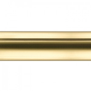 Polished Brass Curtain Rod Tubing