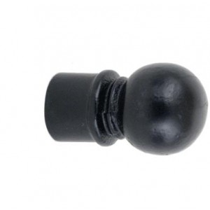 Ball Finial for 1" Curtain Rods~Each