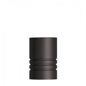 Cylinder Flush Finial for 1 1/8" Curtain Rod~Each