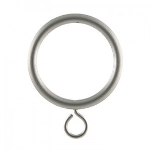 Curtain Ring with Eye for 1 1/8" Curtain Rods~Each