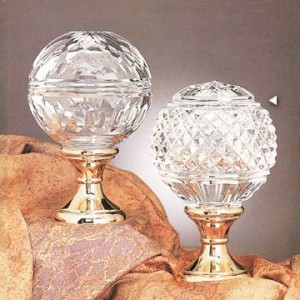 Blown Lead Crystal Finial