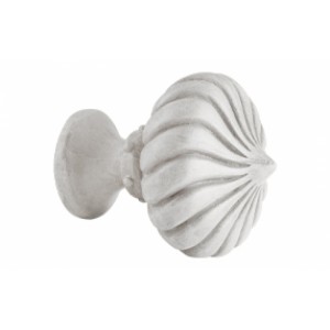 Onion Dome Finials for 2" Drapery Curtain Rods~Pair