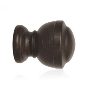 Calice Finial for 2" Wood Drapery Rods~Each
