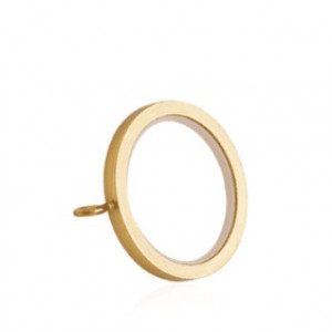 Metal Ring with Eyelet and Plastic Insert