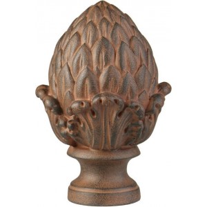 Artichoke Finial for 1" Curtain Rods~Each