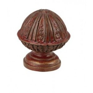 Finesse Bamboo Small Ball Finial ~ Each