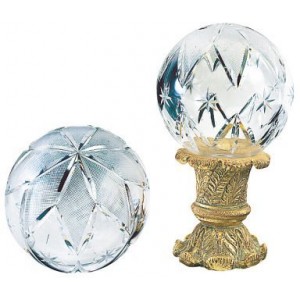 Crystal Glass Finials Finials Drapery Hardware