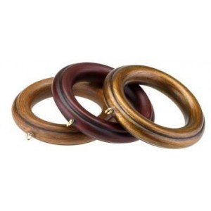 Fluted Rings for 2 1/4" Curtain Rod (Box of 50)