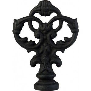 Key Finial for 1" Curtain Rods~Each