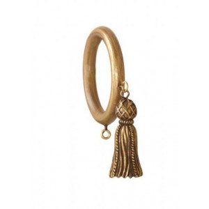 Small Tassel Decorative Ring for 2" Curtain Rod~Each