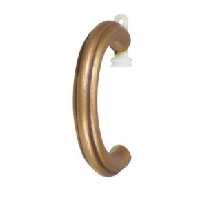 Fluted Traversing Ring for 2 1/4" Curtain Rod~Each