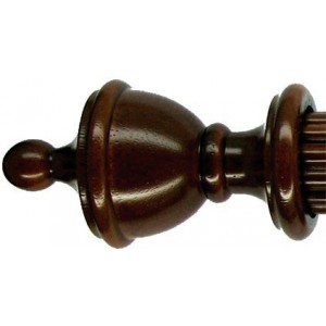 Traditional Finial for 2" Curtain Rods~Each