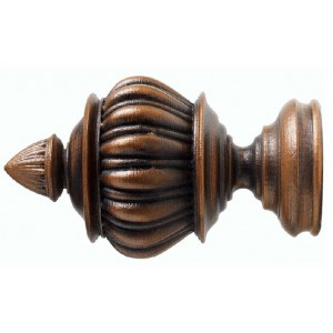 Wood Resin Finials Finials Drapery Hardware
