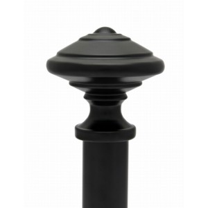 Century Finial for 1 1/2" Diameter Rod~Aluminum~Each