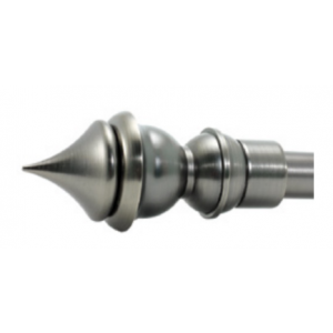 Cone Finial for 1" Curtain Rod~Pair