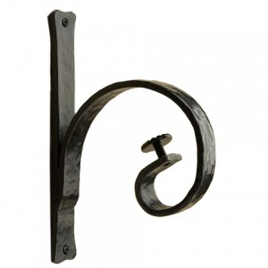 Single Forged Iron Bracket for 3/4" Drapery Rods~Each