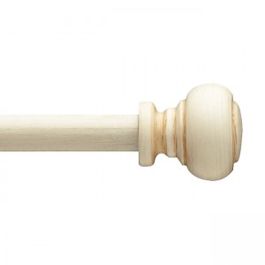 Marley Curtain Rod Finial for 1/2" Drapery Rods~Each