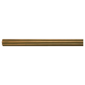 Iron Fluted Curtain Rods~1 1/4" Diameter (by the foot)