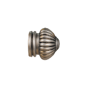 Martin Finial for 3" Curtain Rod~Each