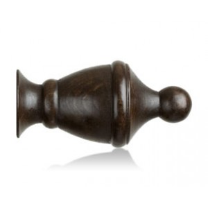 Monaco Finial for 2" Curtain Rod~Each
