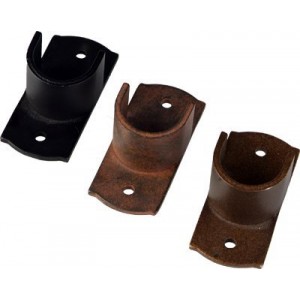 Inside Mount Brackets for 1" Curtain Rods~Pair