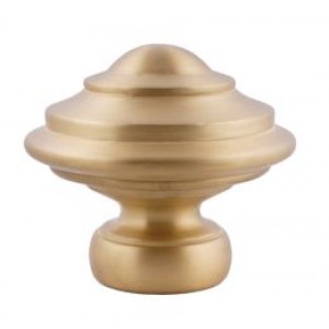 Hampton Curtain Rod Finial for 1 1/2" Drapery Track~Each