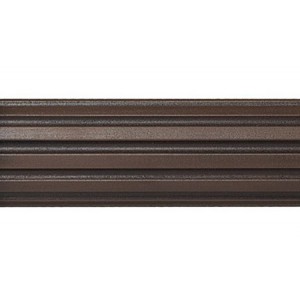 2' Fluted Wood Curtain Drapery Rod~2 1/4" Rod Diameter