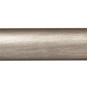 4' Smooth Wood Curtain Drapery Rod~2 1/4" Rod Diameter
