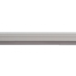 10' Smooth Metal Curtain Rod~1 1/8" Rod Diameter