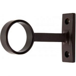 Loop Bracket for 2 1/4" Curtain Rod ~ 3" Projection
