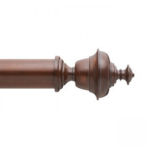 R22569 Resin Finial for 2 1/4" Curtain Rod~Each