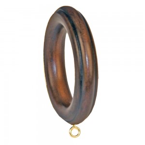 Kirsch Standard Ribbed Ring For 2 Inch Wood Drapery Rods At Designer  Drapery Hardware