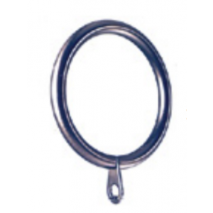 Curtain Ring with Eyelet for 1" Curtain Rod~7 Pack 