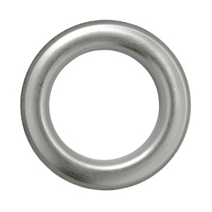 Matte Nickel Metal Grommet ~ Pack of 12