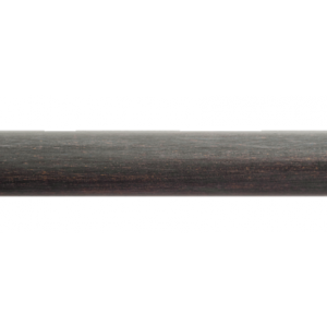 10' Smooth Wood Curtain Rod Pole~1 3/8" Rod Diameter