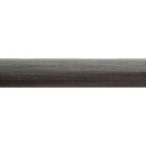 2' Smooth Wood Curtain Rod Pole~1 3/8" Rod Diameter