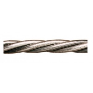 Steel Twisted Curtain Rod ~1 1/2" Diameter (by the foot)
