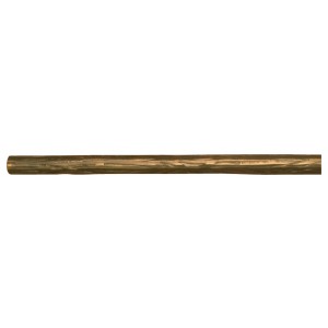 Wood Grain Solid Curtain Rods (by the foot)