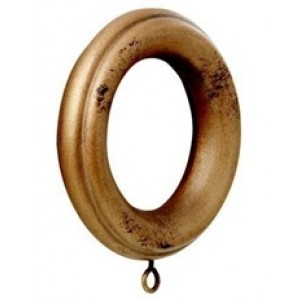  Fluted Ring for 1 3/8" Drapery Curtain Rod~ Each