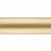 Brushed Brass Curtain Rod Tubing~1 1/8" Diameter
