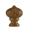 Bellamy Finial - Pecan