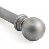 Iron Globe Finial for 1" Curtain Rod~Each